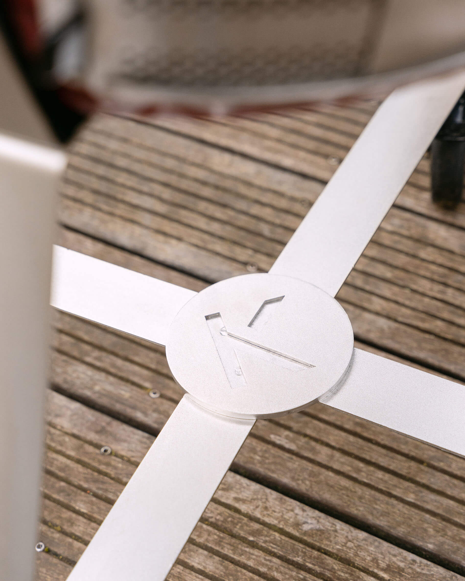 Edelstahlwagen für einen Kokko Kamado.