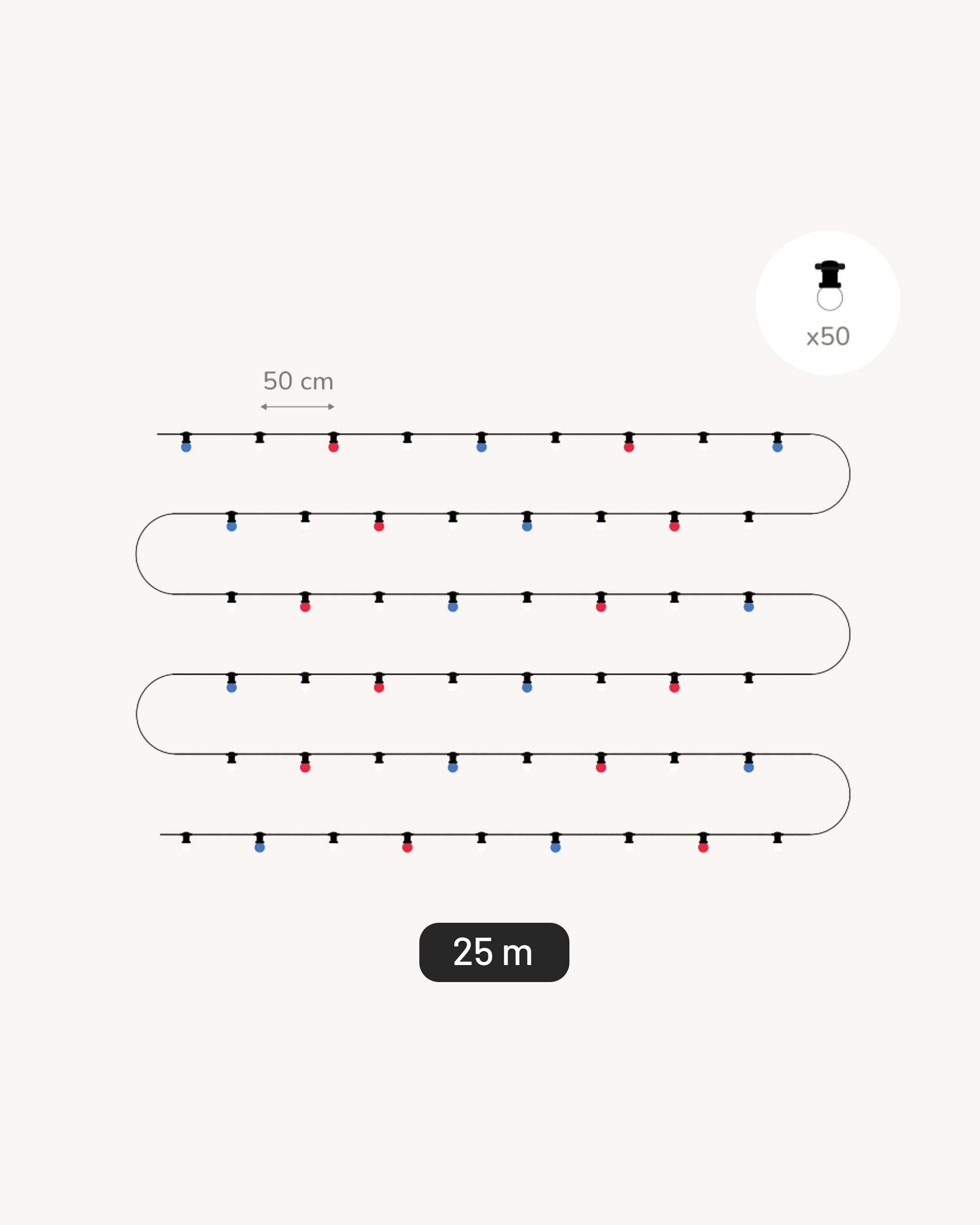 Guirlande guinguette France