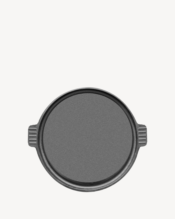 Plaque de cuisson plancha réversible en fonte