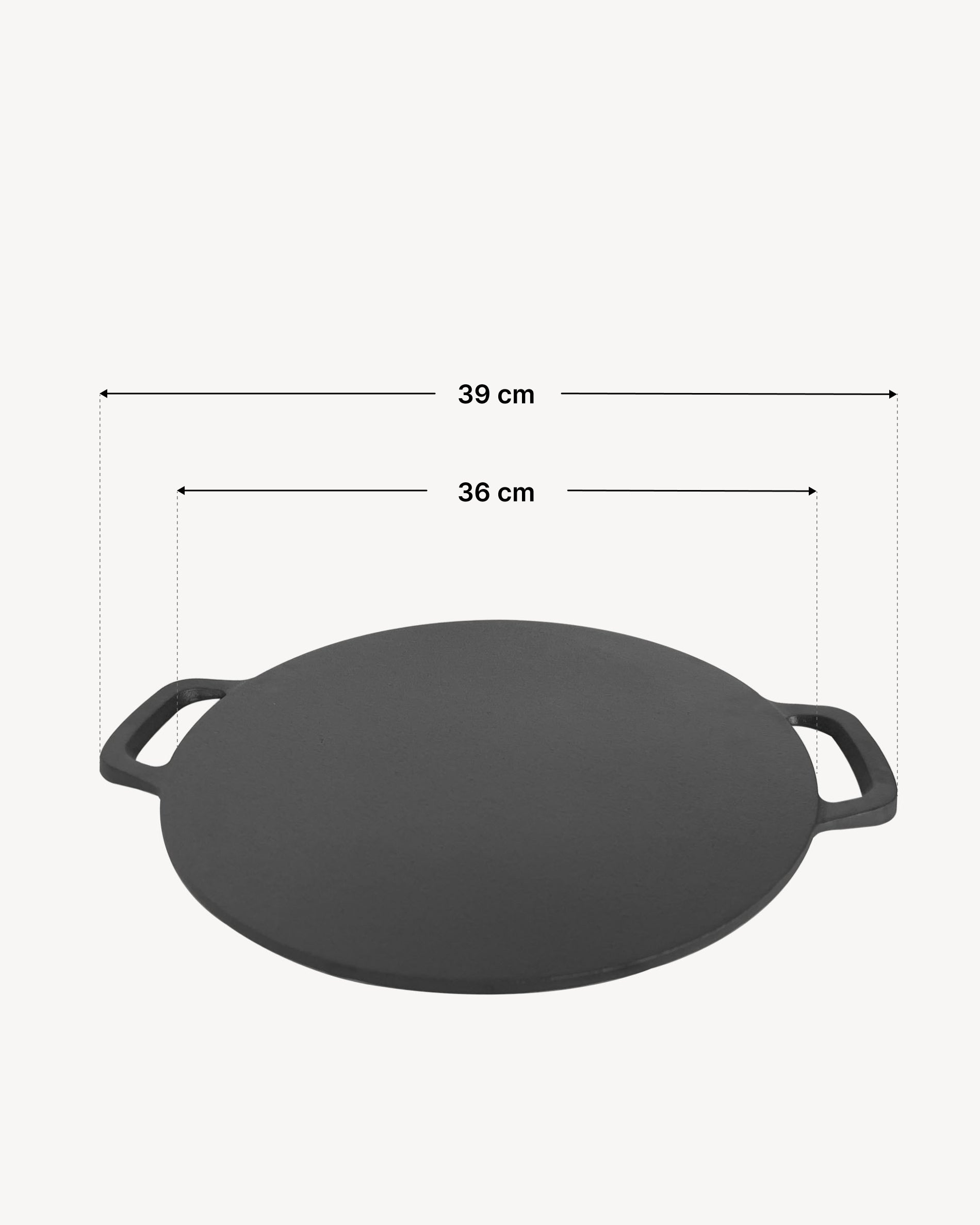 Dimensions plaque lisse en fonte