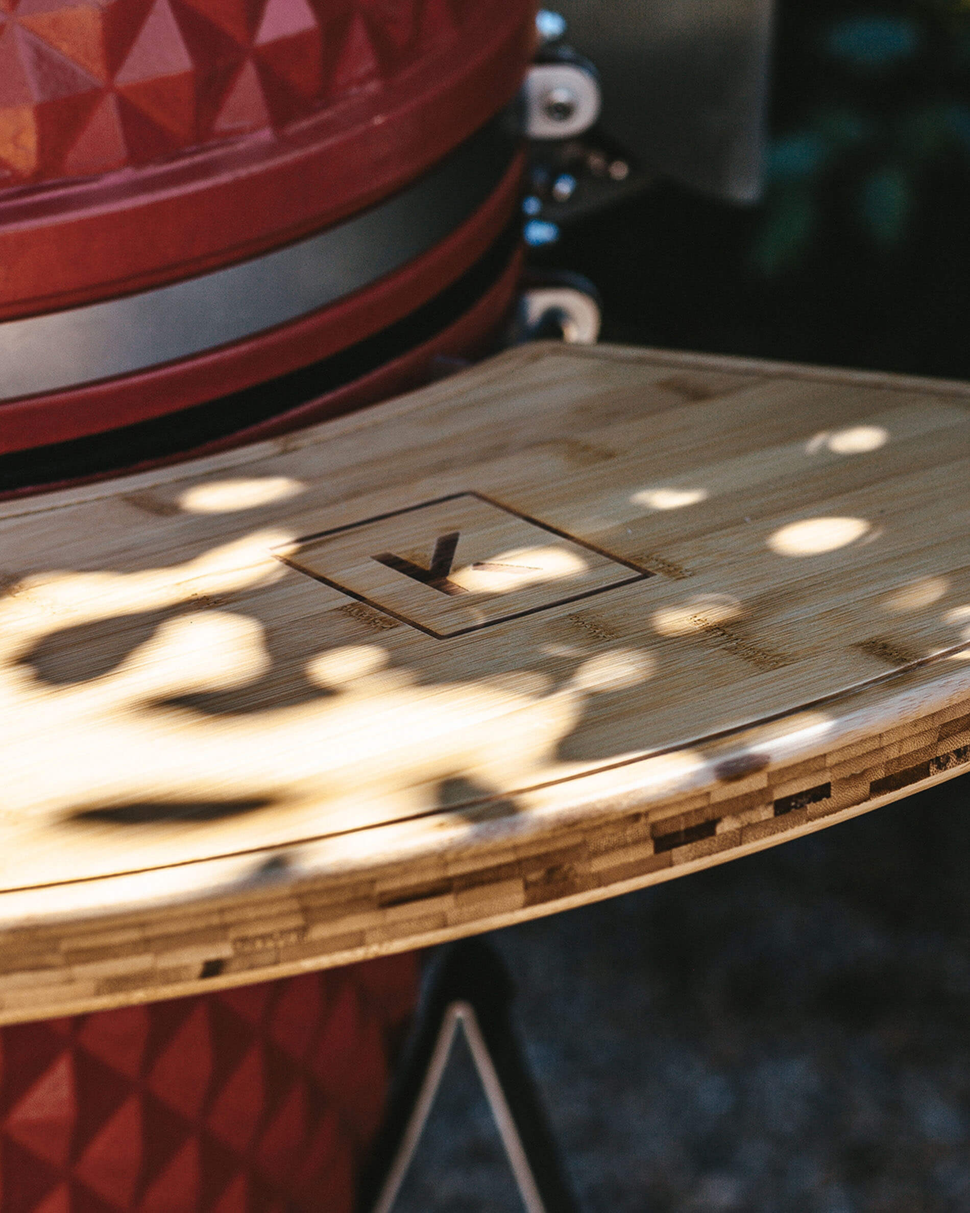 Plateau en bois pour kamado kokko