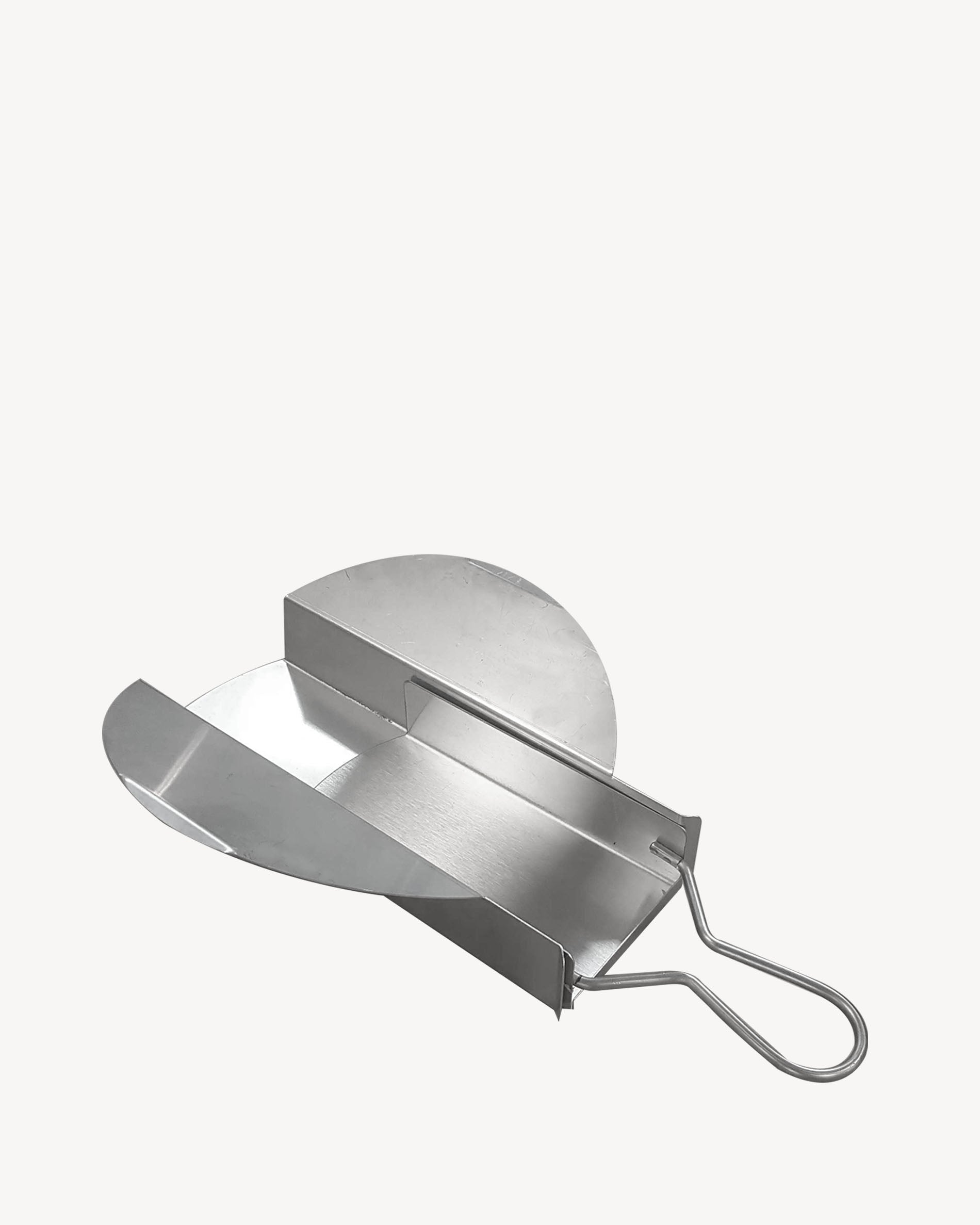 Plateau et pelle en inox récupérateur de cendres