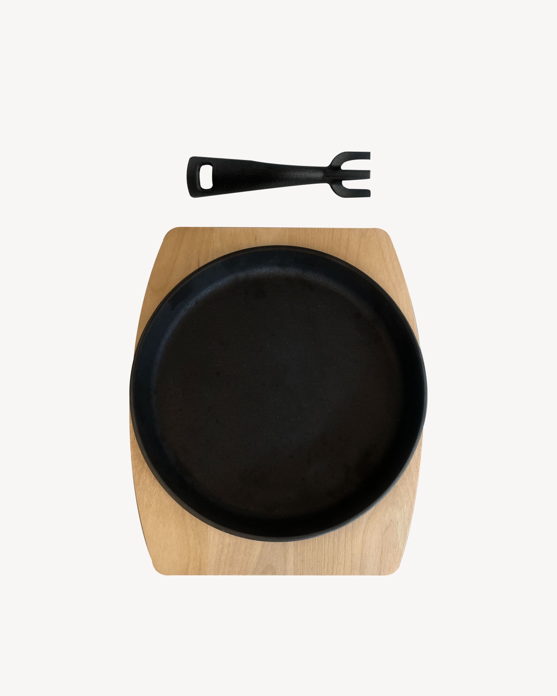 Gusseisenpfännchen mit abnehmbarem Griff