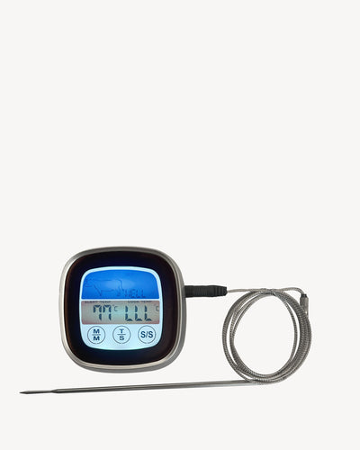 Thermometer mit Sonde für Grill